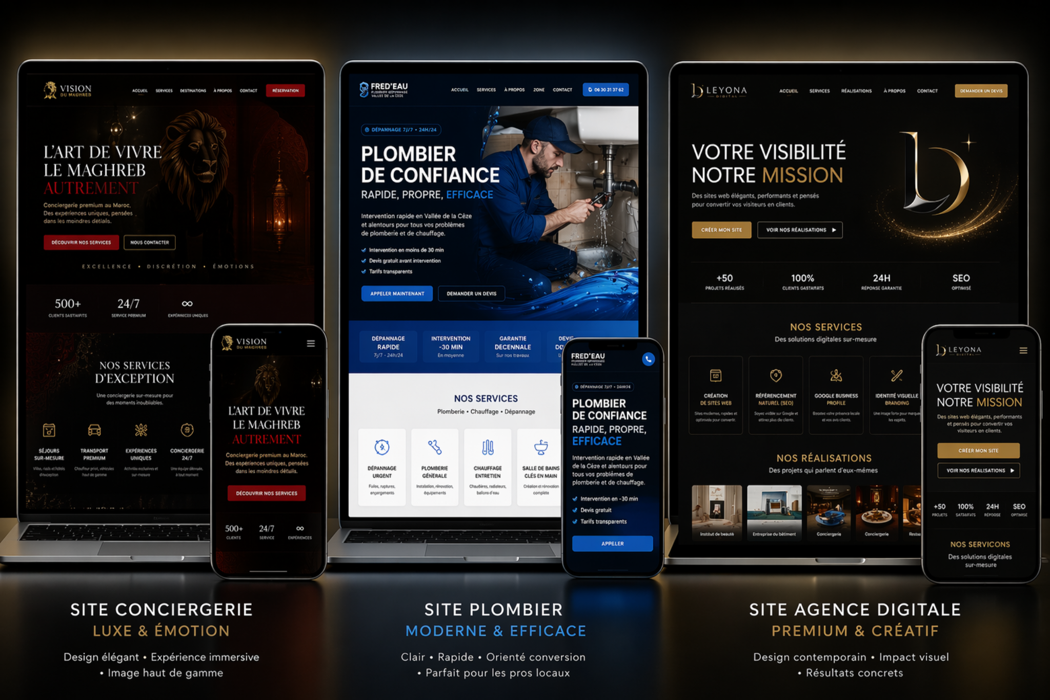 Réalisations Leyona Digital